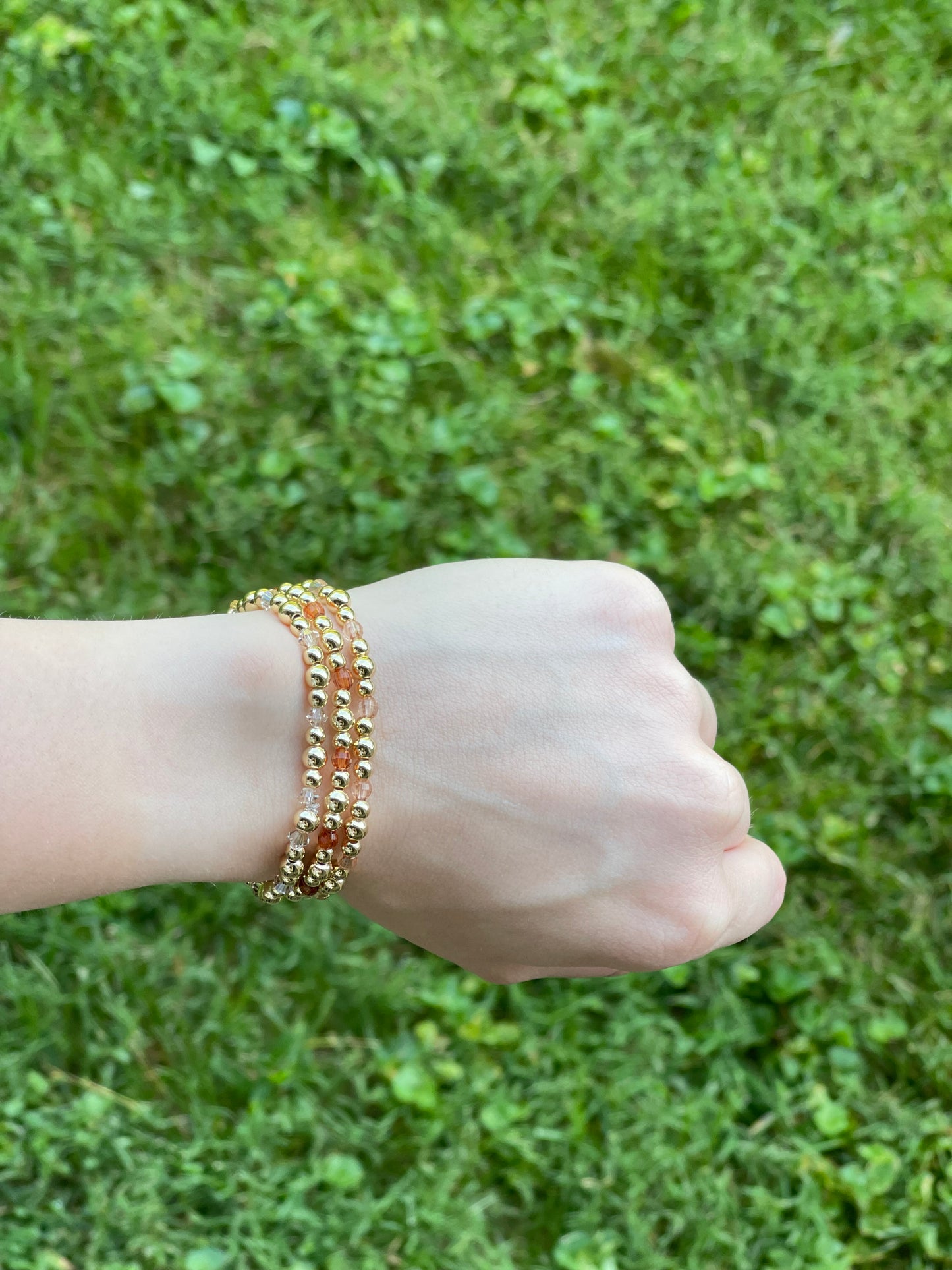 The Neutral Bracelet in Caramel
