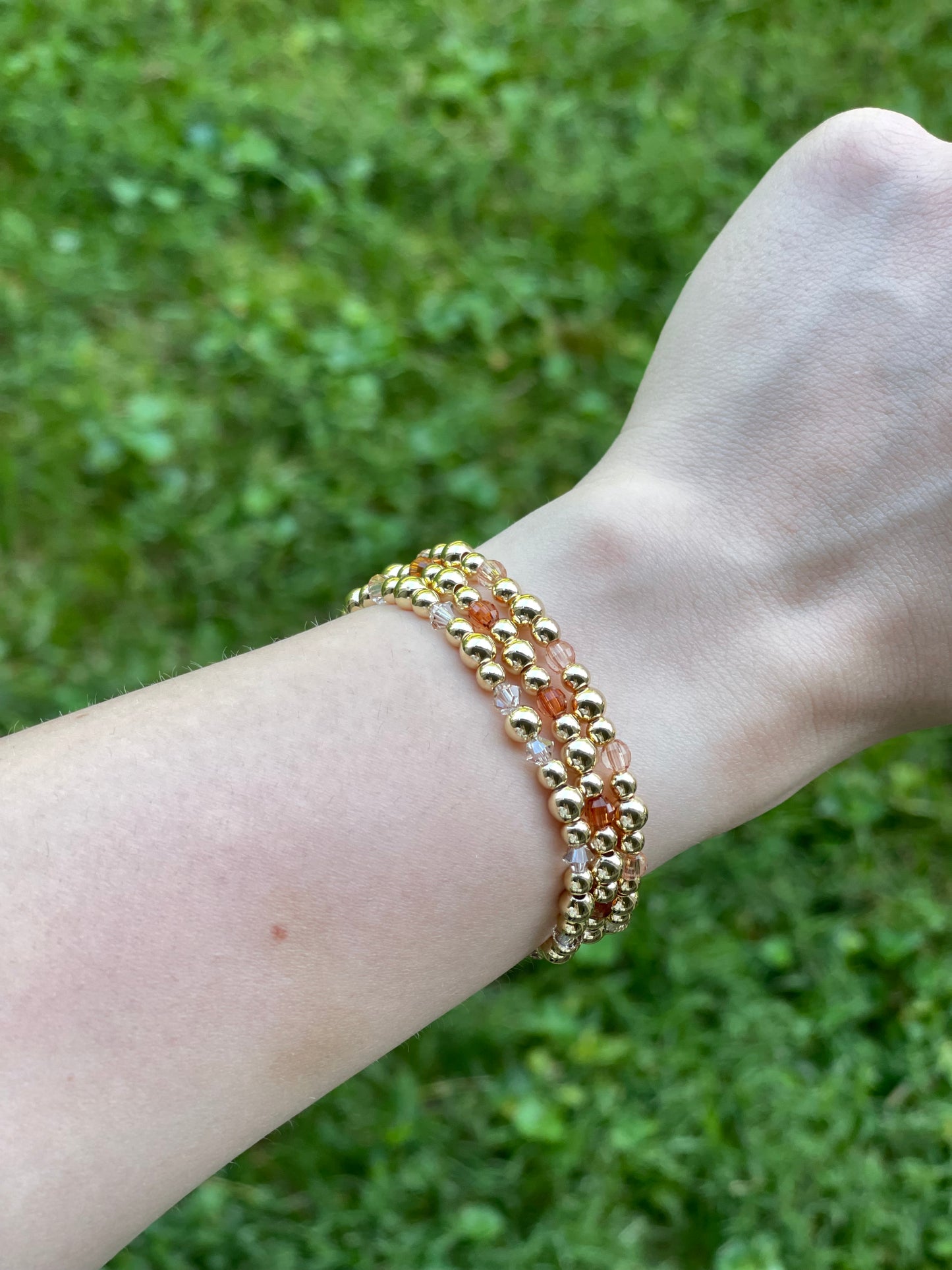 The Neutral Bracelet in Caramel