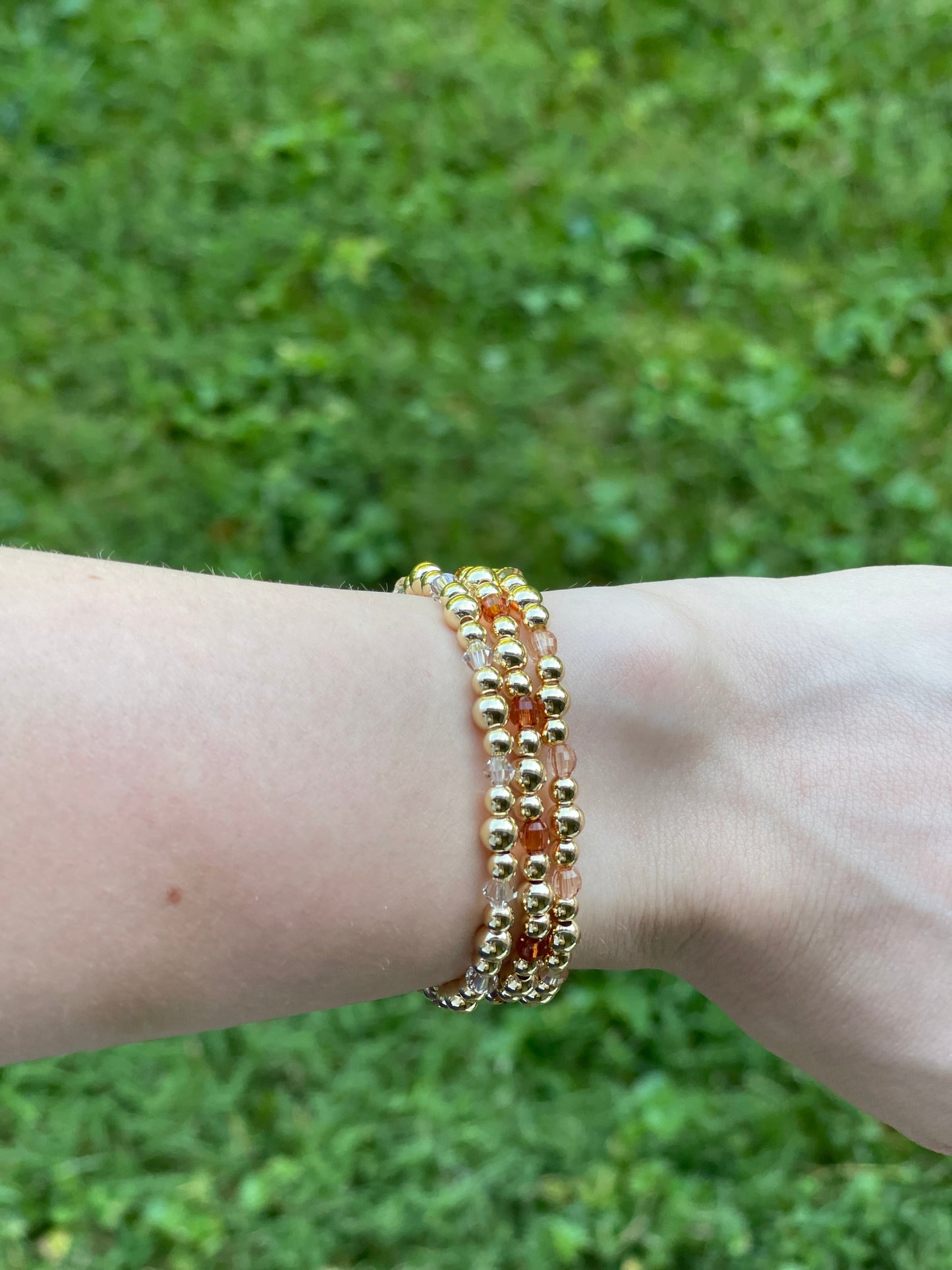 The Neutral Bracelet in Caramel